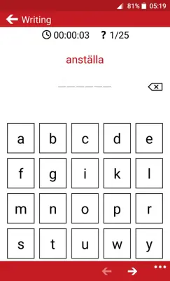 Swedish - English android App screenshot 2